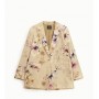 DIXIE blazer stampa floreale BEIGE