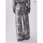 LIUJO pantaloni con stampa foulard