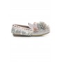KURT GEIGER mocassino con nappine e strass