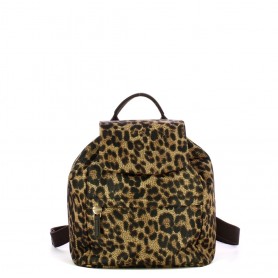 BORBONESE zaino medium con patta OP maculato