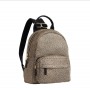 BORBONESE B-Club zaino in tessuto riciclato OP NATURAL/BLACK