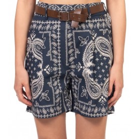 DIXIE shorts fantasia stampa bandana BLU