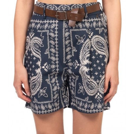 DIXIE shorts fantasia stampa bandana BLU