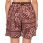 DIXIE shorts fantasia stampa bandana BORDEAUX