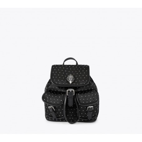 KURT GEIGER zainetto con borchiette NERO