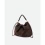 GIANNI CHIARINI borsa MORGANA scamosciata MOKA