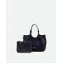 GIANNI CHIARINI borsa DUA mini scamosciata NOTTURNO
