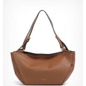 GIANNI CHIARINI borsa BLOOM doppio manico NOCE