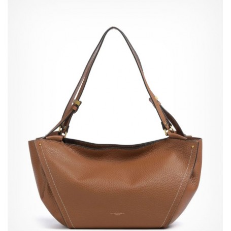 GIANNI CHIARINI borsa BLOOM doppio manico NOCE