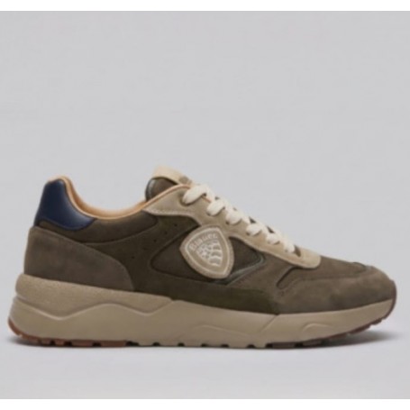 BLAUER sneaker uomo TAUPE/MILITARY