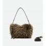 GIANNI CHIARINI borsa hobo in ecopelliccia ESPRESSO