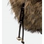 GIANNI CHIARINI borsa hobo in ecopelliccia ESPRESSO