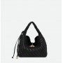 GIANNI CHIARINI borsa AURELIE intrecciata NERO