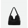 GIANNI CHIARINI borsa spalla AURELIE intrecciata NERO