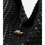 GIANNI CHIARINI borsa spalla AURELIE intrecciata NERO