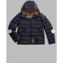 BLAUER piumino corto imbottito piuma Acton BLU