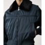 PATRIZIA PEPE giubbotto bomber satinato idrorepellente NEXUS BLU