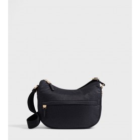 BORBONESE borsa eco line Luna Small Op BLACK