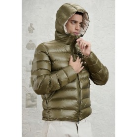 BLAUER piumino uomo imbottitura SORONA Verde bottiglia
