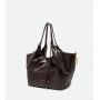 GIANNI CHIARINI borsa DUA pelle stampa anguilla ANTIQUE RUBY