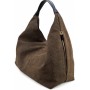 BORBONESE borsa a spalla Plie CUMINE/BONY