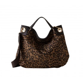 BORBONESE London borsa Hobo Large animalier