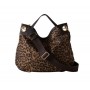 BORBONESE London borsa Hobo Large animalier