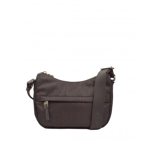 BORBONESE B-Club Luna Bag Mini MORO