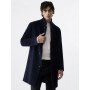LIUJO cappotto uomo in lana e cashmere BLU