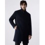 LIUJO cappotto uomo in lana e cashmere BLU