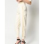 PINKO pantalone rasatello misto lino PIPPO