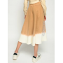 PINKO gonna ORGANICOOL ETOLOGIA BEIGE/BIANCO