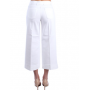 PINKO jeans a palazzo con cintura love birds PEGGY 9 WHITE