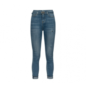 PINKO denim cross stretch SUSAN 25 skinny BLUE