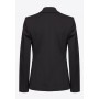 PINKO blazer ALEXIA 4 con bottoni gioiello NERO