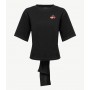 PINKO t-shirt DOCILE stampa ciliegia BLACK