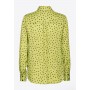 PINKO camicia SMORZARE pois jacquard VERDE/NERO