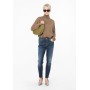 PINKO jeans SABRINA skinny denim stretch con ricamo logo sul retro
