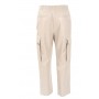 PINKO pantalone similpelle washed PERNILLA GREY