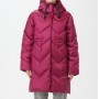TWINSET piumino trapuntato con cappuccio BORDEAUX