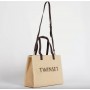 TWINSET borsa Tote in paglia