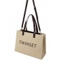 TWINSET borsa Tote in paglia