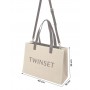 TWINSET borsa Tote in paglia