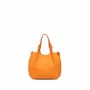 GIANNI CHIARINI borsa DUA mini ORANGE-SABBIA