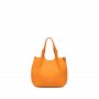 GIANNI CHIARINI borsa DUA mini ORANGE-SABBIA