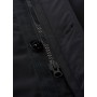 BLAUER parka con cappuccio removibile CHESTER nero