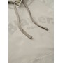 BLAUER felpa con cappuccio e logo frontale BEIGE