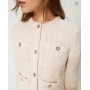 TWINSET giacca in maglia bouclè con bottoni Oval T CIPRIA