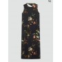 SEMICOUTURE abito NEREA lungo in georgette stampa fiori