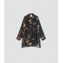 SEMICOUTURE abito JADE in georgette stampa fiori